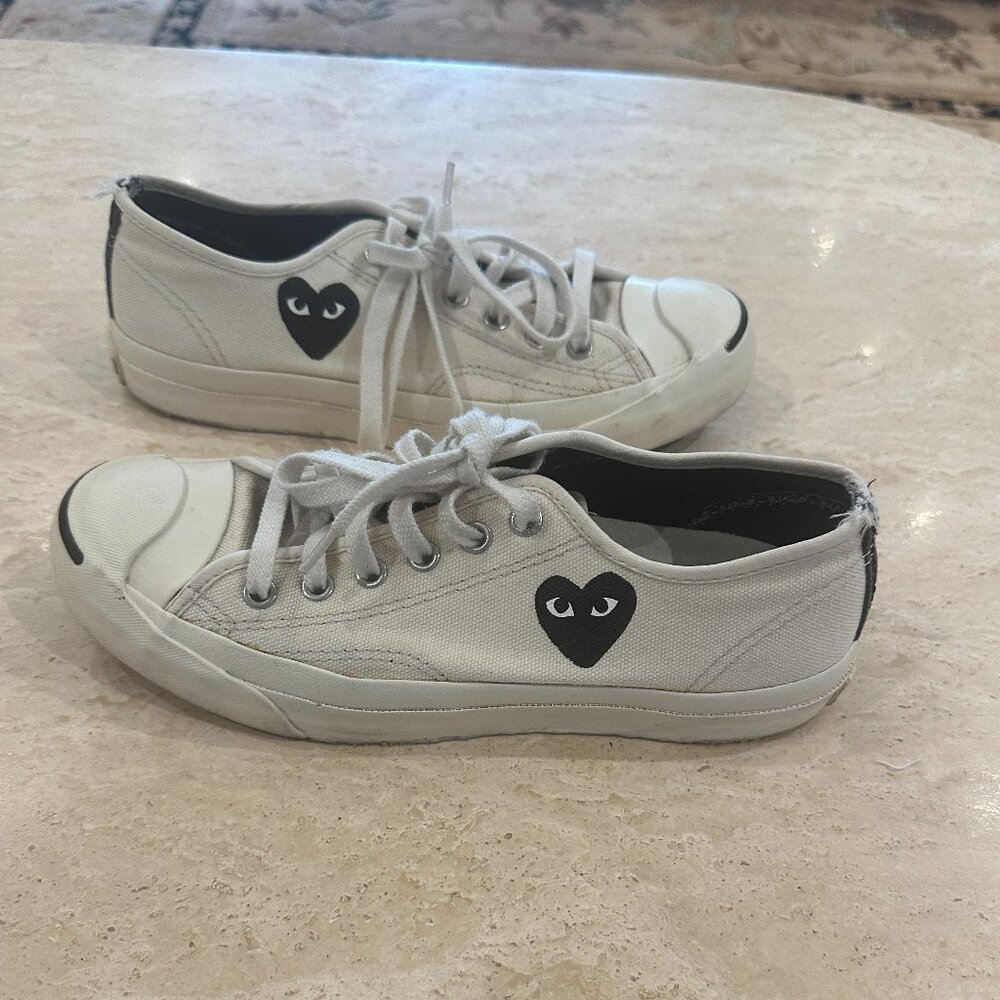 Converse x PLAY Comme des Garçons Jack Purcell Sz. W 7.5